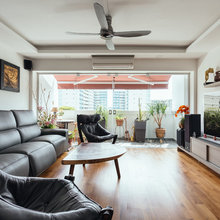 Houzz Tour: Old Meets New in This Asian-Inspired HDB Maisonette