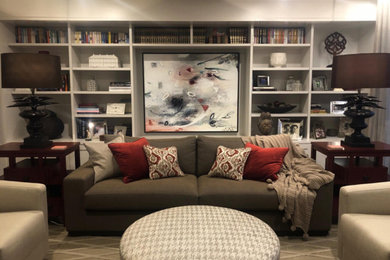 Inspiration for a timeless living room remodel in Melbourne