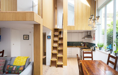 My Houzz: Sleeping Pods Give a Tiny London Home New Life