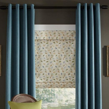 Blue Grommet Curtains & Draperies of Indianapolis- Custom Styles at Affordable P