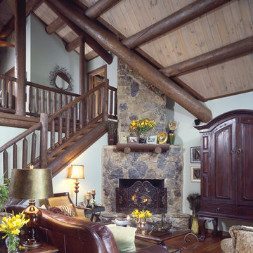 Blue Ridge Mountain Log Cabin