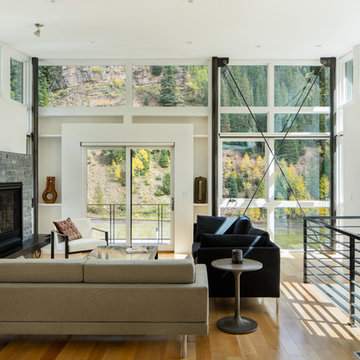 Blueline Architects Contemporary Mountain Residence