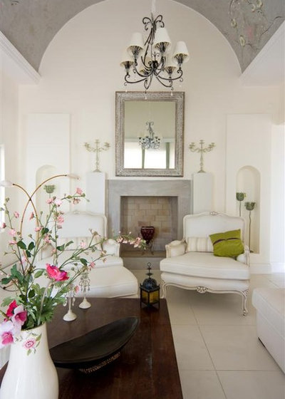 Mediterranean Living Room by gogo gulgun selcuk