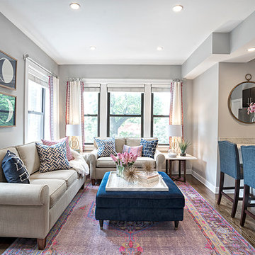 Bohemian Glam Living room