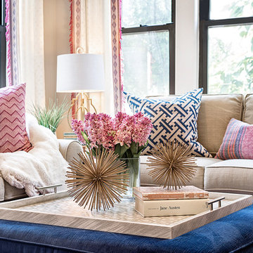 Bohemian Glam Living room