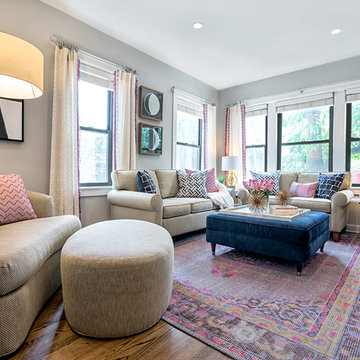 Bohemian Glam Living room