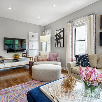 Bohemian Glam Living room