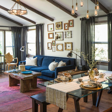 Boho treetop house