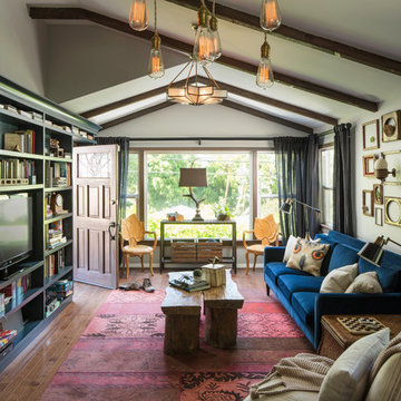 Boho treetop house