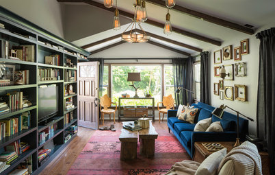 Houzz Tour: Good Vibes for a Hollywood Couple in Laurel Canyon