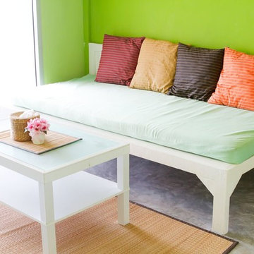 Bold accent wall