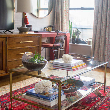 Boldly Layered Color and Texture Enliven a Harlem Apartment