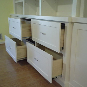 Bookcase with File Drawers