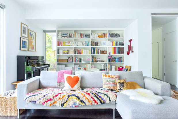 Contemporary Living Room by jennifer rhode design
