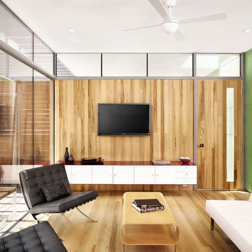 Bouldin Creek Courtyard House
