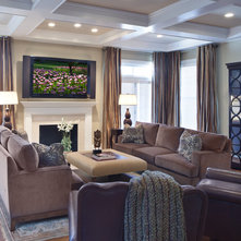Contemporary Living Room by Jamie Merida Interiors