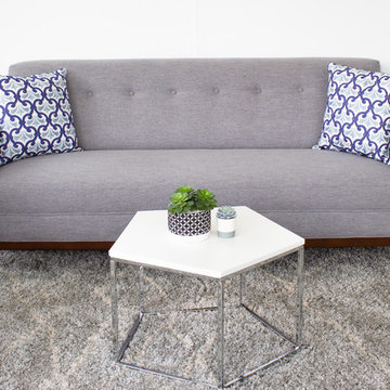 Boxwood Modern Grey Sofa
