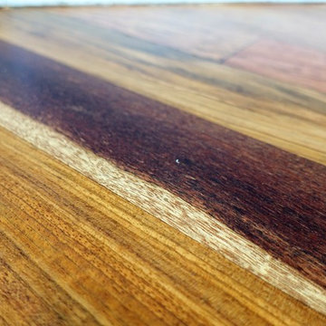 Brazilian Cherry Hardwood Floor Restoration (Jatoba)