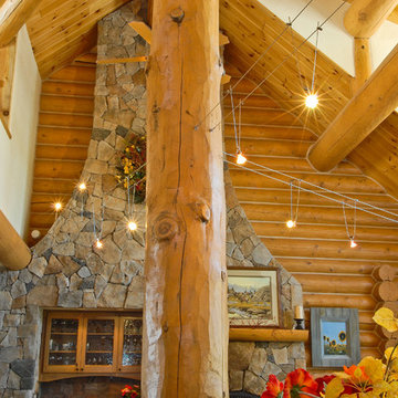 Breckenridge Highlands Milled Log Home