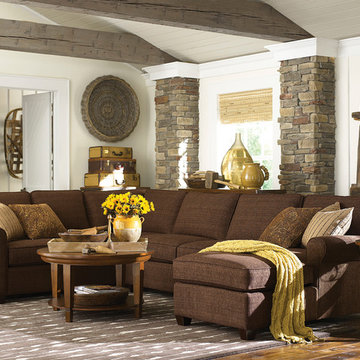 Brewster U-Shaped Sectional by Bassett Furniture