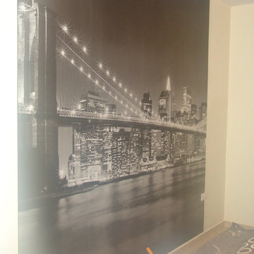 Bridge Digital Printed wallpaper