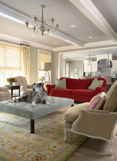 Traditional Living Room by O’Hara Interiors