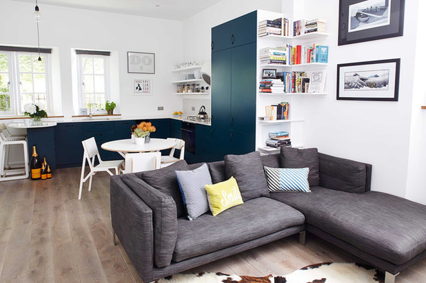 Contemporary Living Room by Cassidy Hughes Interior Design