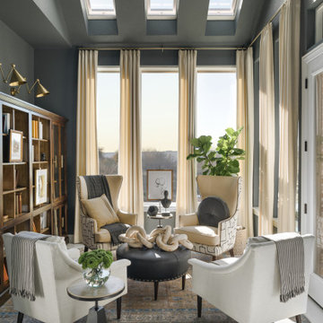 Bright and Cozy Library