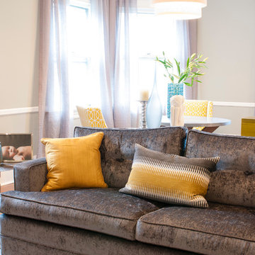 Bright and Elegant Living Room