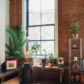 Bright and Industrial Loft in Boston