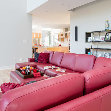 Bright Open-Concept Living Room