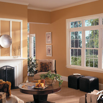 Bring the sunshine indoors w/Encompass by Pella® double hung windows