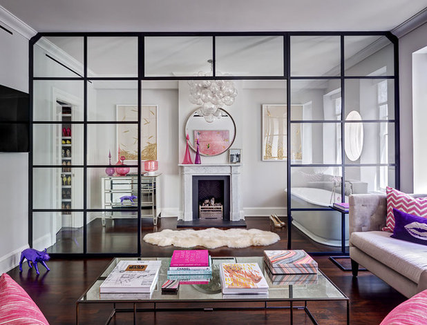 Eclectic Living Room by Tamara Eaton Design