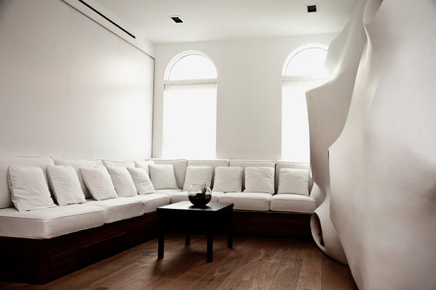 Eclectic Living Room by Raad Studio