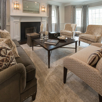 Brookville Living Rooms by Margali and Flynn Designs