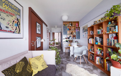 Houzz Tour: 2-Room HDB Flat is Arty and Characterful