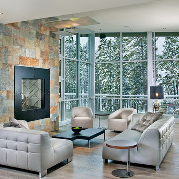 Buckhead Client's Ski Retreat - Living Room