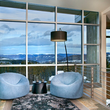 Buckhead Client's Ski Retreat - Living Room