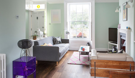 Houzz Tour: High-Low Mix in a Colorful Victorian