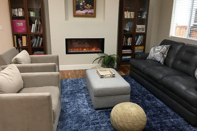 Small trendy living room photo in San Francisco