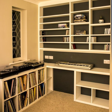 Built in bookcases