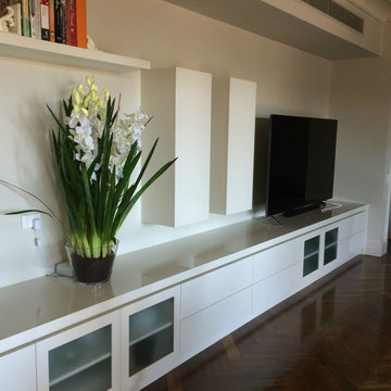 Built In Entertainment Unit and Shelving