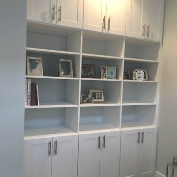 Built in wall unit