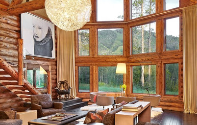 Room of the Day: Refining the Rustic in a Log Home