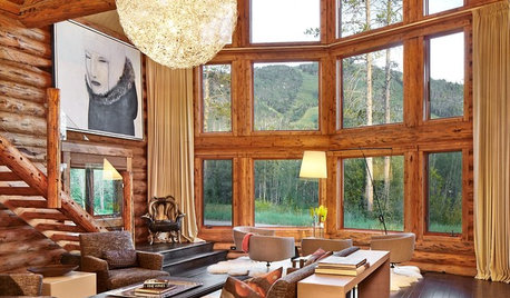 Room of the Day: Refining the Rustic in a Log Home