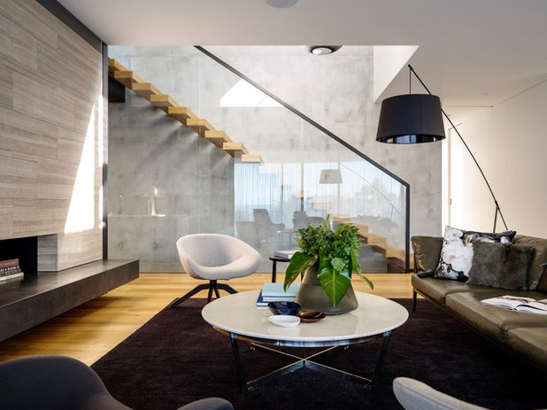 Modern Wohnbereich by Corben Architects