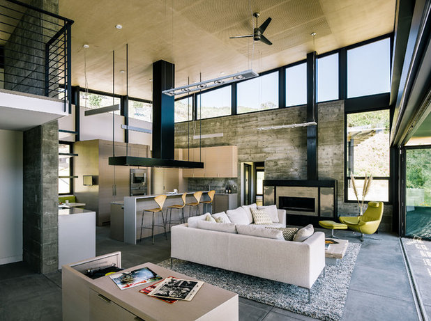 Contemporary Living Room by Feldman Architecture, Inc.