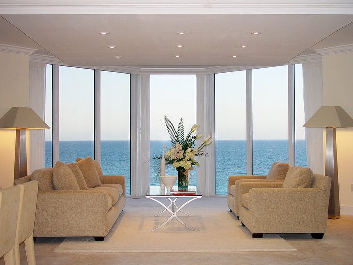 Enclosed Living Room