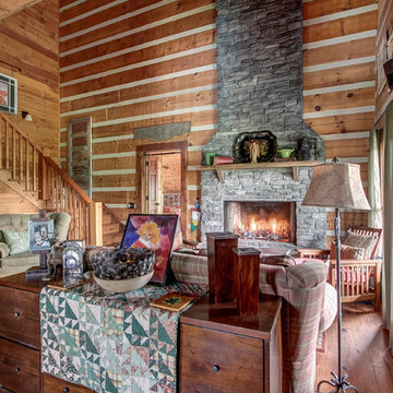 Cabin on a Hill Interior