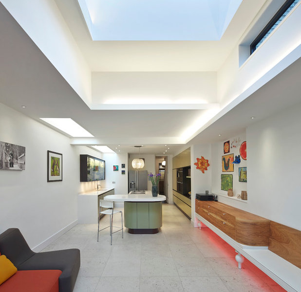 Contemporary Living Room by CDC Studio